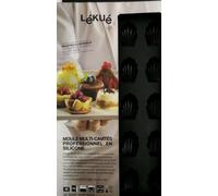 Lékué stampo 20 madleine piccole in silicone nero