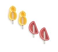 Lékué Stampo di gelato frutta tropicale 4 Unitàes multicolore