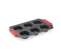 Lékué Stampo Muffins Pasticceria Antiaderente Metallico 6 Cavità
