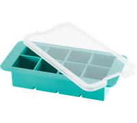 Lékué Vassoio in silicone per cubetti di ghiaccio XL quadrato