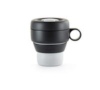 Lékué Tazza Per Tè e Caffè In Polipropilene, Grigio, 1 Unità, Confezione da 1, 350 ml