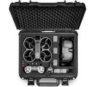 LEKUFEE Custodia Impermeabile Rigida per Drone DJI Avata 2,DJI Avata 2 Fly More Combo,Goggles N3/3/Integra, RC Motion 3/2,FPV Remote Controller 3/2 e Altri Accessori (Solo Valigia)