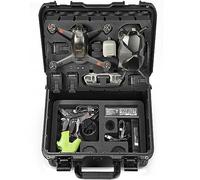 LEKUFEE Custodia Rigida Impermeabile per DJI FPV Combo/Explorer Combo e Accessori (Non per DJI AVATA) (Solo Custodia)