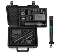 LEKUFEE Custodia Rigida Impermeabile per DJI Osmo 360,Combo Adventure,Batteria,Manico telescopico invisibile, Custodia di Ricarica DJI Mic 3/2/Mic Mini e Altri Accessori (Solo Custodia)