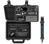 LEKUFEE Custodia Rigida Impermeabile per DJI Osmo Pocket 4P e Osmo Pocket 4 | Custodia da Trasporto Protettiva per Combo Vlog,Combo Creator,Combo Essential/Standard, Design a Doppio Strato con Tracolla