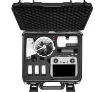 LEKUFEE Custodia Rigida Impermeabile Portatile per DJI Flip Combo Fly More,DJI RC 2/RC N3/N2, batteria (8 pezzi), hub di ricarica e altri accessori (solo borsa)