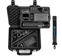 LEKUFEE Custodia Rigida Impermeabile Portatile per Fotocamera DJI Osmo 360, Combo Adventure, fotocamera, Batteria, Caricatore, DJI Mic 3/2/Mini, Altri Accessori (Solo Custodia)