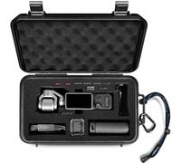 Lekufee Custodia rigida portatile impermeabile per videocamera digitale Xtra Muse e accessori, custodia protettiva antiurto per il trasporto, nera (solo custodia)
