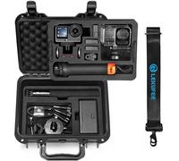 LEKUFEE Piccola Custodia Rigida Impermeabile per DJI Osmo Action 6/5 Pro/4/3,Combo Adventure,Combo Essenziale,Combo Standard e Accessori (Solo Valigia)