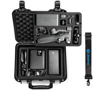 LEKUFEE Valigia Rigida Impermeabile e Portatile per DJI Osmo Mobile 8,Osmo Mobile 7P/7,Stabilizzatore Gimbal,DJI Mic 3/2/Mic Mini e Altri Accessori (Solo Custodia)