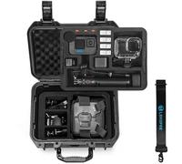 Lekufee Valigia Rigida Impermeabile per Gopro Hero 13/12/11/10/9/8, LIT Hero, Hero 4K Action Camera,Creator Edition e Accessori (Solo Custodia)