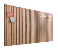 LeKuni Bacheca in feltro, autoadesiva, 120 x 60 cm, striscia verticale, bacheca decorativa in feltro, per cameretta dei bambini, ufficio, cucina, rame