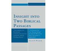 Leland E. Wilshire Insight into Two Biblical Passages (Tascabile)