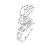 Lampa Attacco bracciolo - compatibile per Honda City (01/06>12/12)