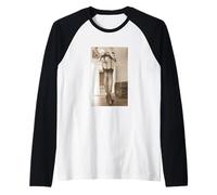 #lele Bella Donna con Tacchi alti e Lingerie Maglietta Maglia con Maniche Raglan