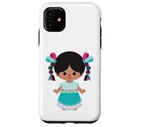 Lele doll, Marìa Doll, Adelitas. 100% Mexican Handmade Otomi Custodia per iPhone 11