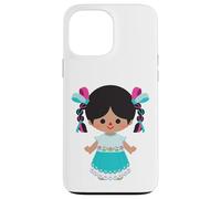 Lele doll, Marìa Doll, Adelitas. 100% Mexican Handmade Otomi Custodia per iPhone 13 Pro Max
