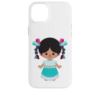 Lele doll, Marìa Doll, Adelitas. 100% Mexican Handmade Otomi Custodia per iPhone 14 Plus