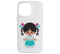 Lele doll, Marìa Doll, Adelitas. 100% Mexican Handmade Otomi Custodia per iPhone 14 Pro Max