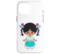 Lele doll, Marìa Doll, Adelitas. 100% Mexican Handmade Otomi Custodia per iPhone 16 Pro Max