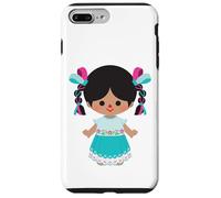 Lele doll, Marìa Doll, Adelitas. 100% Mexican Handmade Otomi Custodia per iPhone 7 Plus/8 Plus