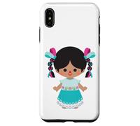 Lele doll, Marìa Doll, Adelitas. 100% Mexican Handmade Otomi Custodia per iPhone XS Max
