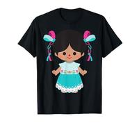 Lele Doll, Marìa Doll, Adelitas. 100% Mexican Handmade Otomi Maglietta