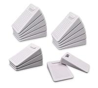 LELE LIFE 15 spessori flessibili per livellamento, livellatori impilabili per mobili per pavimenti irregolari, cuscinetti in gomma per cuneo per porte, cunei per finestre per recinzioni, altezza 1 cm