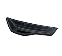 LeLeD Car Front Light Pellicola Protettiva per fari in TPU Trasparente annerito per Audi A6 C7 4G S6 RS6 2012-2018,Accessori Styling,Transparent