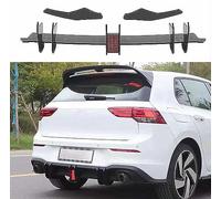 LeLeD Diffusore Labbro Posteriore per VW Golf 8 GTI 2020 2021 2022,Modifica Labbro Posteriore Trim Parti Esterne Auto,A-LED