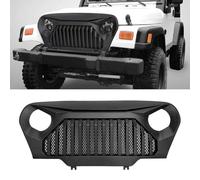 LeLEEEE per Jeep Wrangler TJ 1997-2006 Auto Anteriori Paraurti Griglie Radiatori,Anteriore Griglia della Mascherine