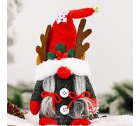 L'Elefante Cantante E Parlante Gioca Guck-Guck Con Le Orecchie Nana Di Renna Di Natale, Fatto A Mano Senza Volto, Nano Svedese, Babbo Natale, Peluche (B, 28.00)