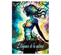 L'élégance de la nature (Calendrier mural 2026 DIN A2 horizontal), CALVENDO calendrier mensuel: Une année entière de femme comme nature.