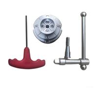 L'elegante design in metallo del mandrino per tornio in legno autocentrante migliora le prestazioni nelle officine