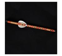 L'elegante flauto di bambù in stile antico che suona uno strumento musicale può essere utilizzato come decorazione Prestazioni Professionali Flauto Di Bambù (Color : A major key)