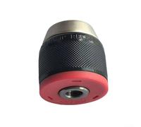 L'elevata durata della struttura interamente in metallo in questo mandrino autobloccante a cricchetto da 10 mm è impareggiabile (rosso)