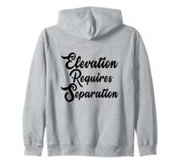 L'elevazione Richiede separazione, Lascia Spazio per la Felpa con Cappuccio