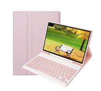 leleyo Cover tastiera per iPad Air 10.9 pollici Custodia tastiera wireless magnetica rimovibile per iPad Air (Rosa)