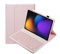 leleyo Cover tastiera per Xiaomi Pad 7/7/8/8 Pro Pro 11.2 pollici case with Keyboard QWERTY, Custodia tastiera wireless magnetica rimovibile per mi Pad 7/7 Pro(rosa)
