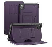 leleyo Custodia per Samsung Galaxy Tab A9 8.7 Pollice Cover Magnetica Auto Sleep/Wake Antiurto Matita Holder Slot per Schede per Tab A9 Viola