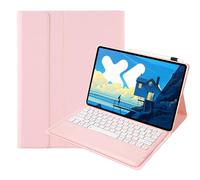 leleyo Custodia per tastiera per tablet Honor MagicPad 2 12.3 pollici Smart Cover magnetica con tastiera Bluetooth wireless rimovibile QWERTY per Honor MagicPad 2 12,3 pollici (2024), rosa