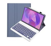 leleyo Custodia per tastiera per tablet Lenovo Idea Tab 11 pollici/Lenovo Tab K11 Gen 2 Smart Cover magnetica con tastiera wireless rimovibile per scheda idea, viola