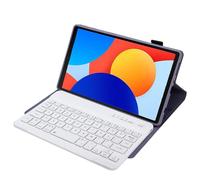 leleyo Custodia per tastiera per tablet Xiaomi Redmi Pad SE 8.7 pollici Smart Cover magnetica con tastiera Bluetooth wireless rimovibile per Xiaomi Redmi Pad SE, viola