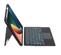 leleyo Custodia per tastiera Xiaomi Mi Pad 5/5 Pro Tastiera Trackpad, retroilluminata, wireless, copertura magnetica per Mi pad 5/5pro (nero)