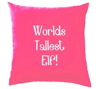 L'Elfo Più Alto Del Mondo - Cuscino - Regalo Segreto Di Natale Elfi