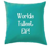 L'Elfo Più Alto Del Mondo - Cuscino - Regalo Segreto Di Natale Elfi