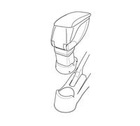 Lampa Attacco bracciolo compatibile per Kia Picanto (04/04>02/08)