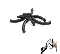 Leline, cuscinetti di ricambio per piegaciglia standard, 6 pezzi, in gomma, per piegaciglia standard, colore nero