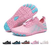 LELISKA Scarpe con messa a terra, scarpe a piedi nudi da donna, scarpe da terra con rame, Skin Pro con rame, scarpe a piedi nudi allround per donne e uomini (rosa, US 10.5)