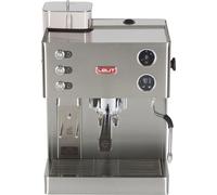 LELIT Kate PL82T Macchina Caffè Espresso Manuale con Macinacaffè ed Erogatore di Vapore Caffè in grani colore Acciaio Inox